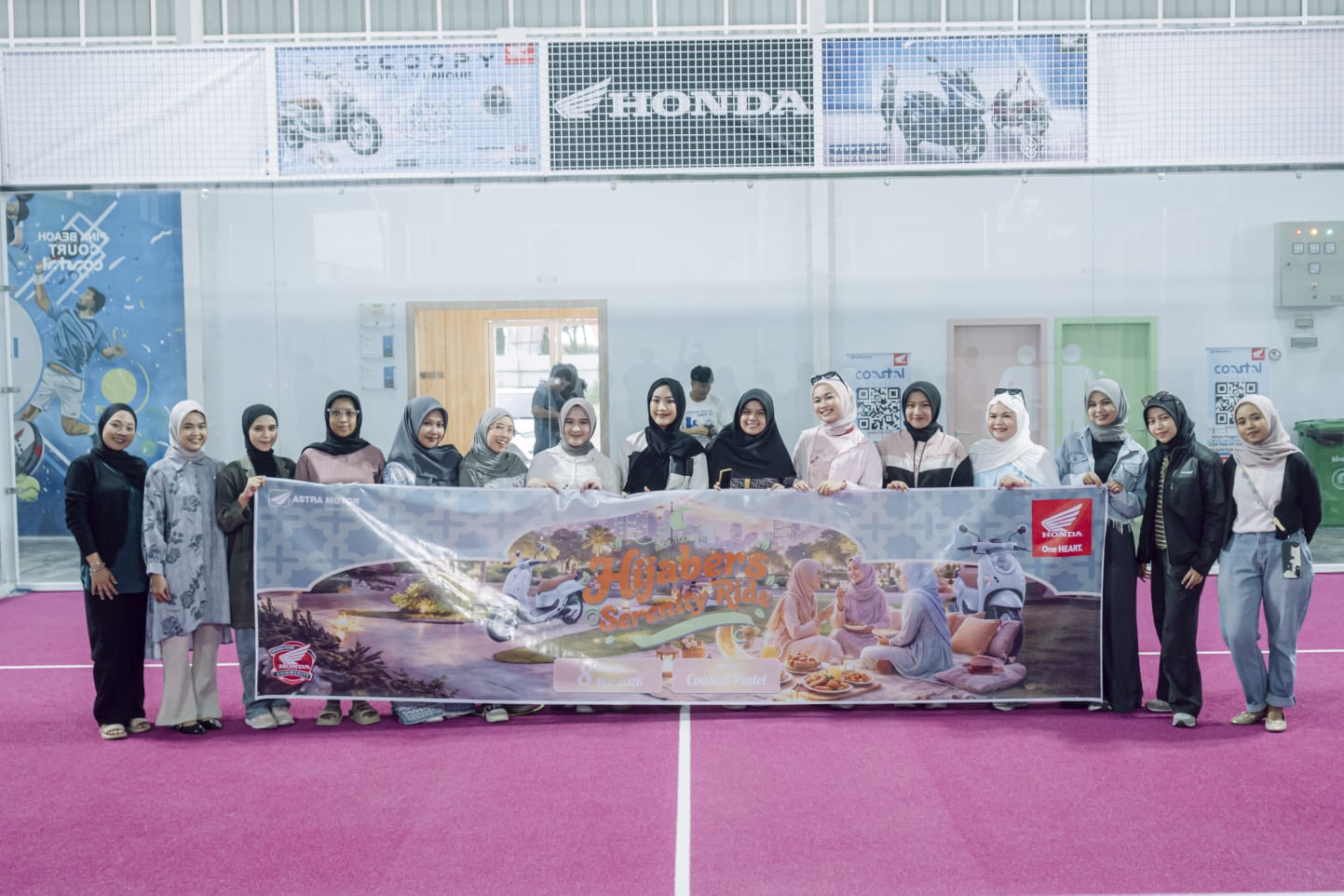 Hijabers Bengkulu Gelar Serenity Ride dan Rolling City 