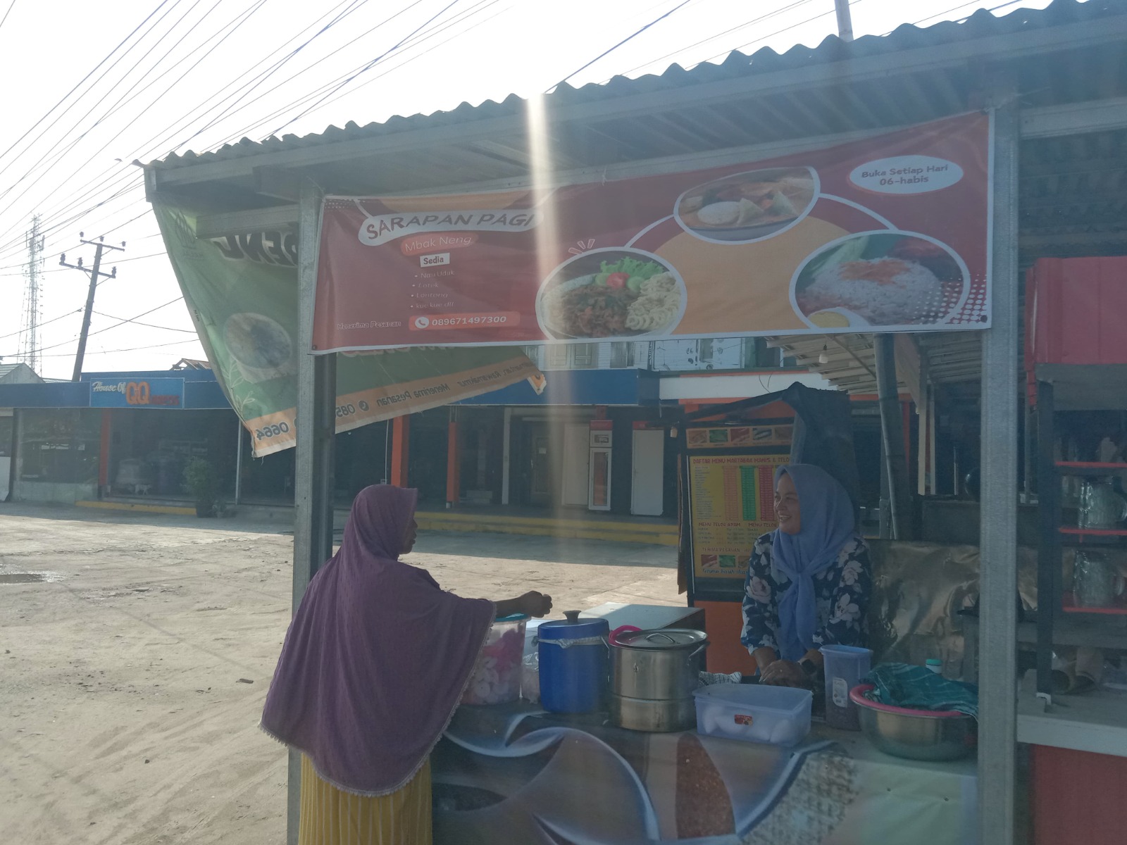 Sukses dengan Modal Kecil, Usaha Sarapan 'Mbak Neng' Beromset Rp500 Ribu Sehari