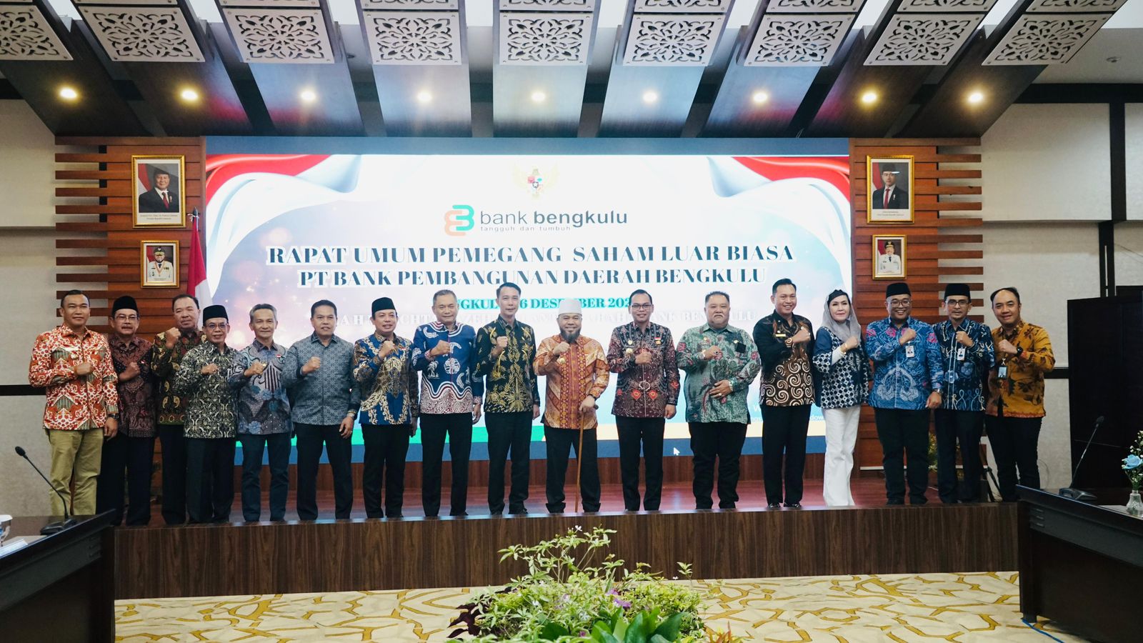 RUPSLB Bank Bengkulu Usulkan Empat Calon Direktur Utama, Helmi Hasan Tegaskan Komitmen Penguatan Kinerja Bank 