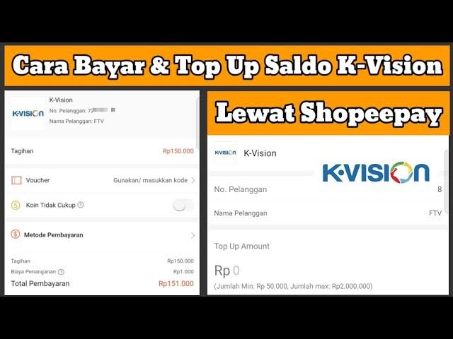 Lewat ShopeePay, Begini Cara Top Up Saldo K-Vision Jadi Lebih Gampang 