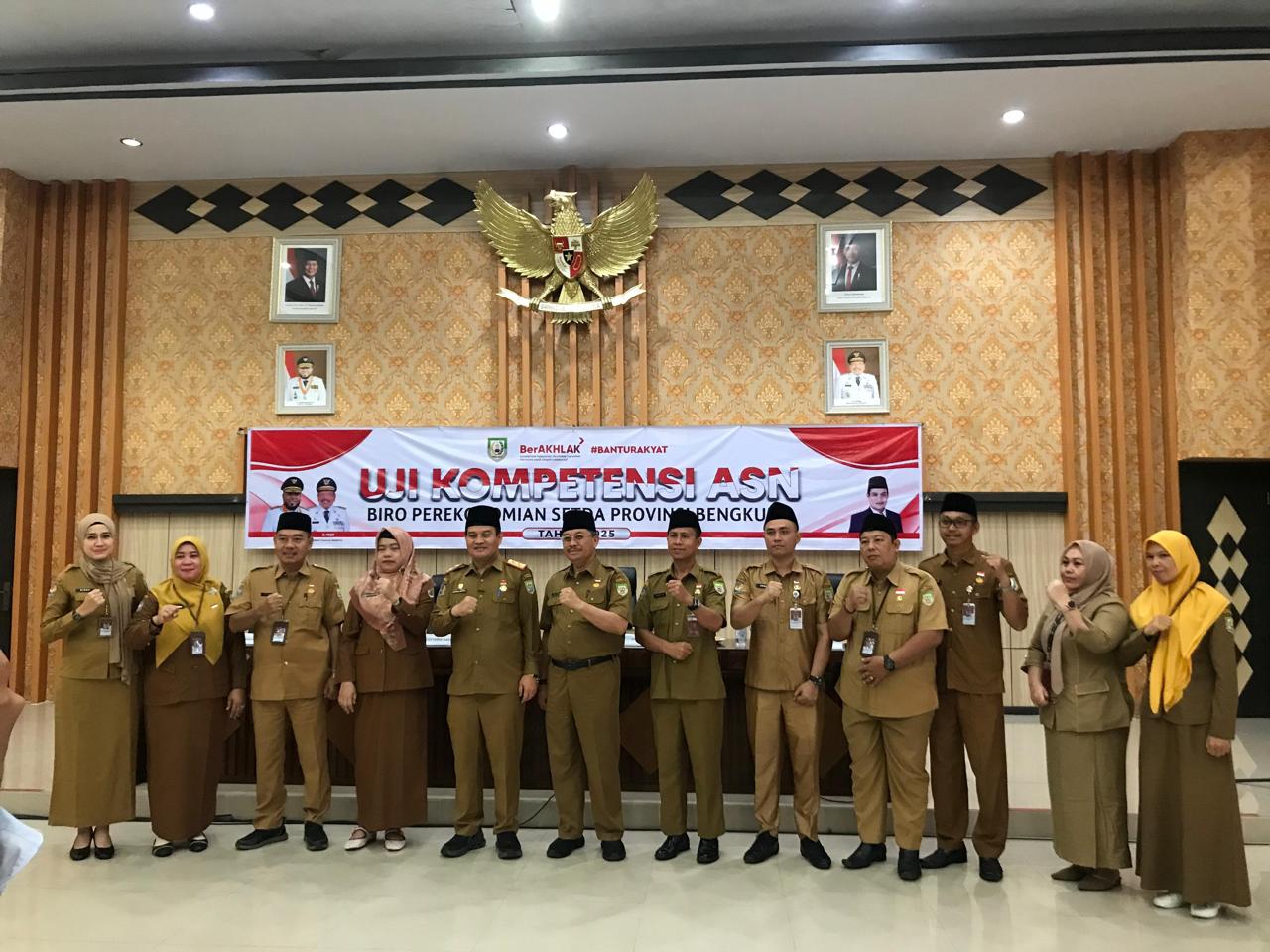 Kinerja ASN Biro Perekonomian Setda Provinsi Bengkulu di Evaluasi, 39 ASN Ikuti Uji Kompetensi