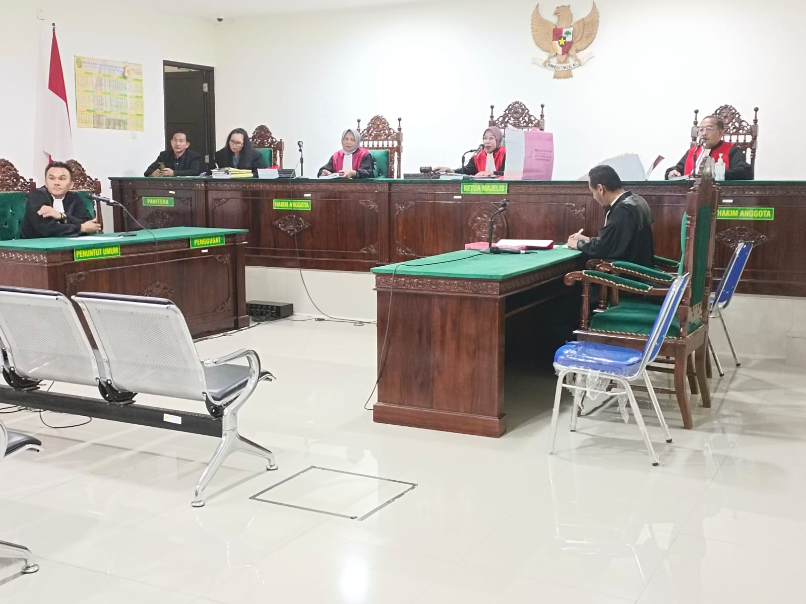 Sidang Perdana Korupsi NIPD Mantan Kabid Dinas PMD Kaur,  Terdakwa Ajukan Eksepsi