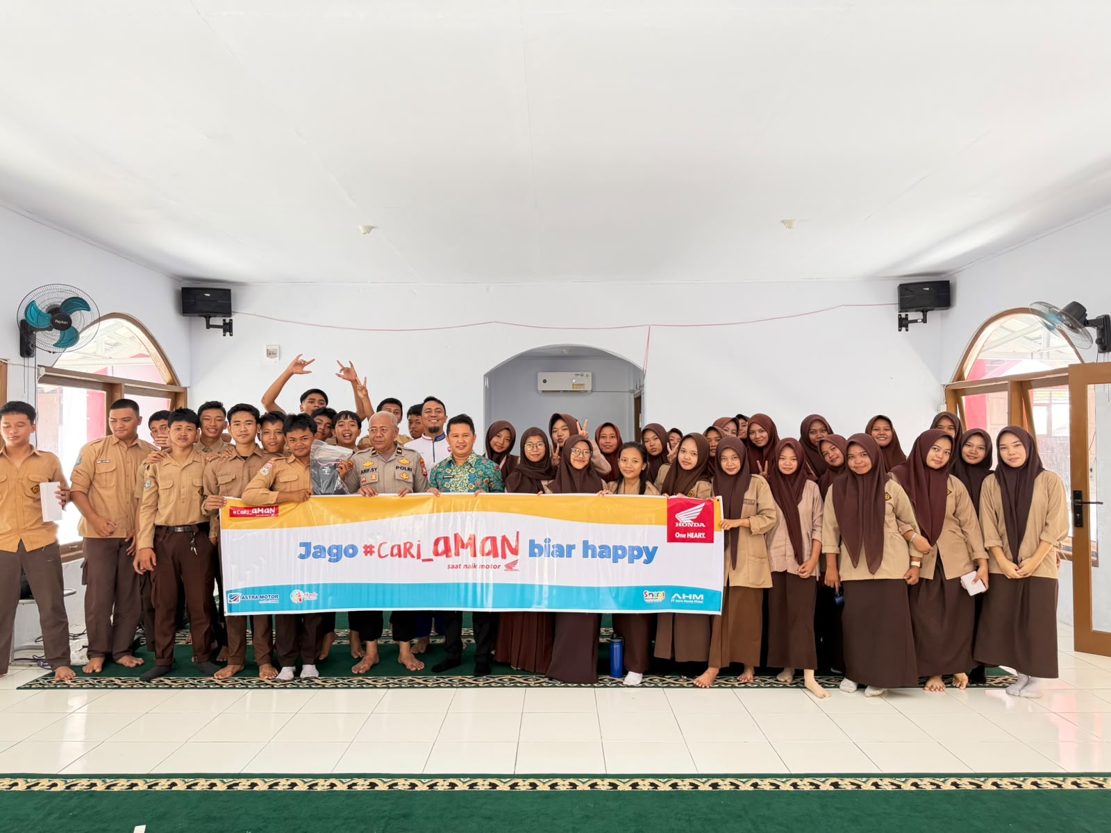 SMK Binaan SMKN 1 Argamakmur Dibekali Pengetahuan Prediksi Bahaya Saat Menikung