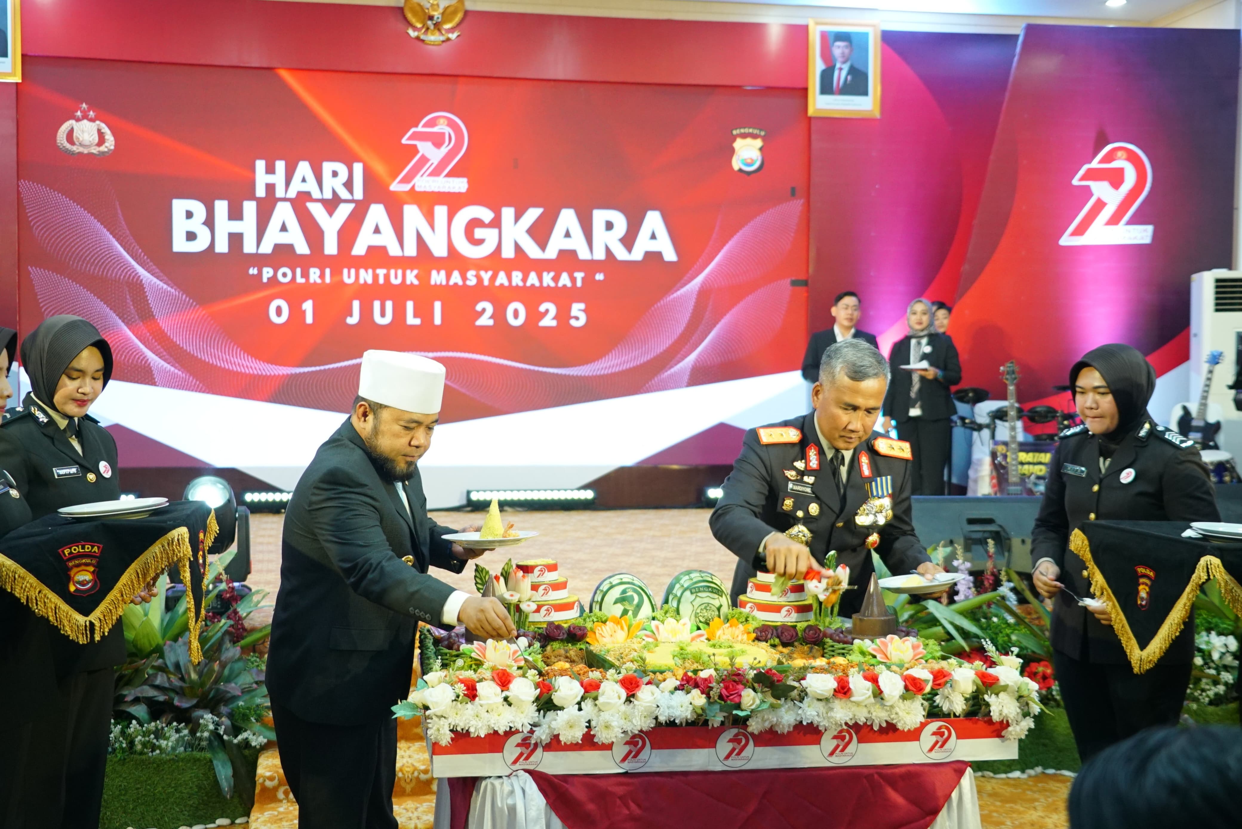 HUT Bhayangkara ke-79, Gubernur Bengkulu Apresiasi Peran Polri dalam Menjaga Ketahanan Pangan
