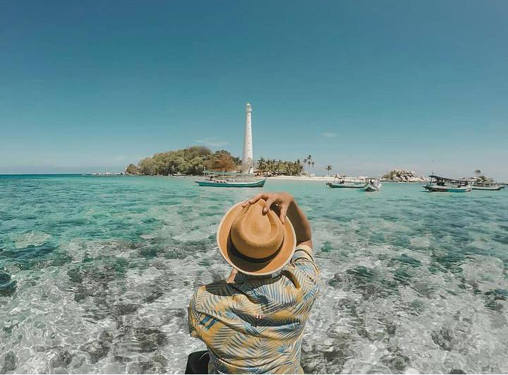 Pulau Lengkuas, Wisata Bahari dengan Ikon Mercesuar Bangunan Belanda di Pulau Belitung   