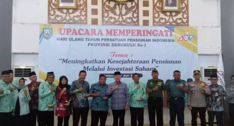 Pemprov Bengkulu Peringati HUT Persatuan Pensiun Indonesia ke 1