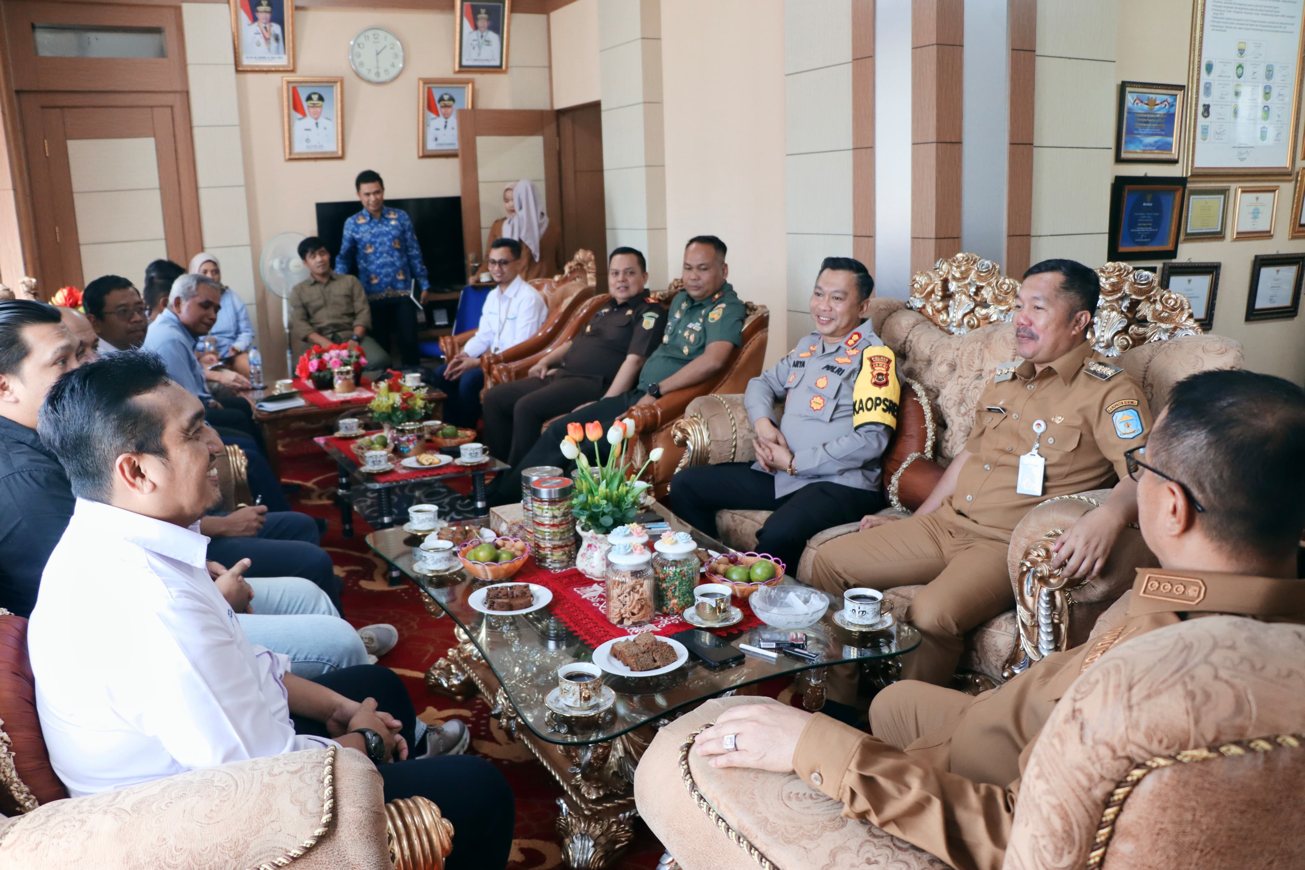 Penormalan Listrik Pasca Tower Roboh, PLN UID S2JB Koordinasi dengan Forkopimda Sungai Penuh dan Kerinci