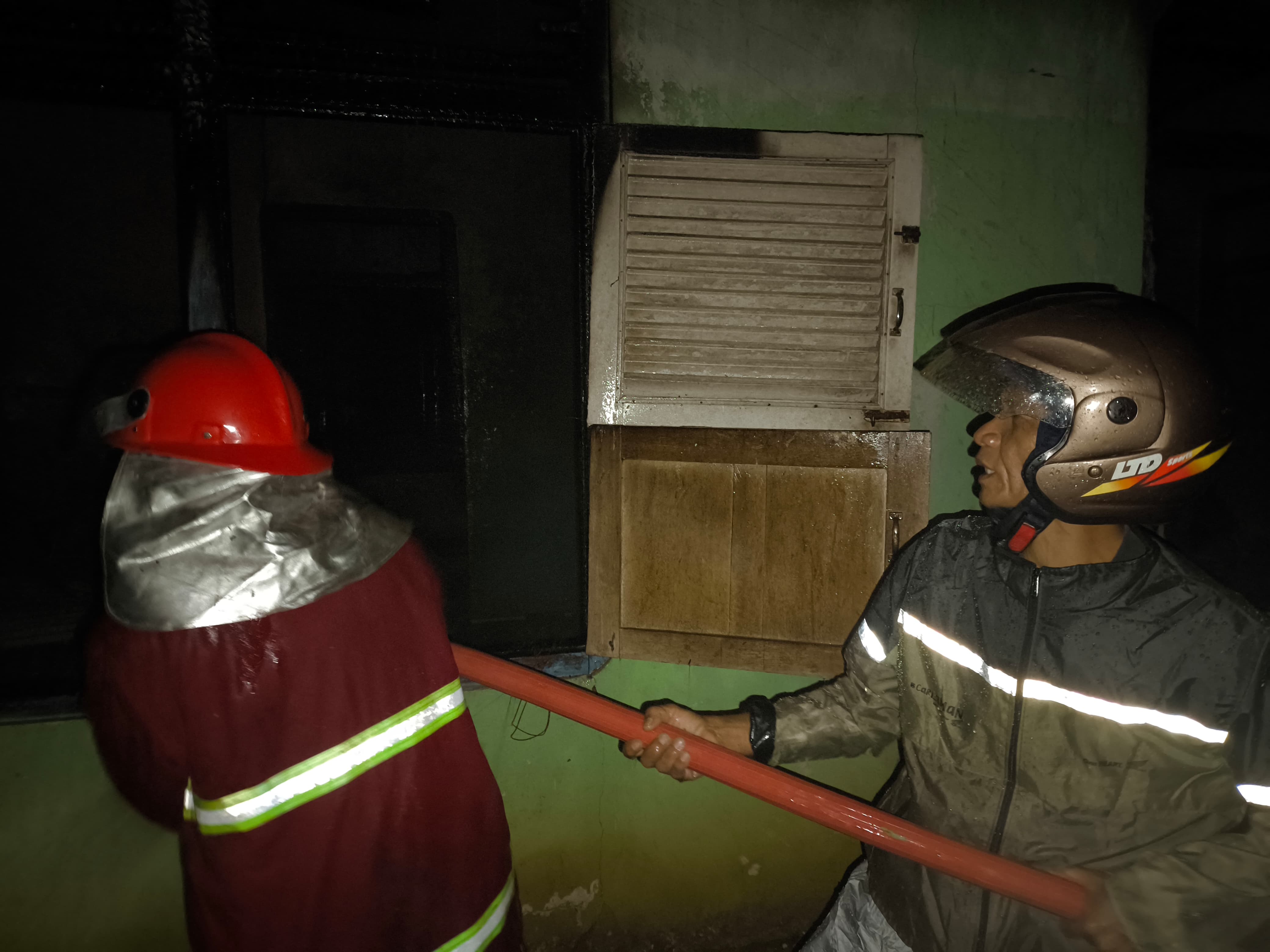  Rumah Lansia di Muara Pulutan Ludes Terbakar, Diduga Akibat Korsleting Listrik