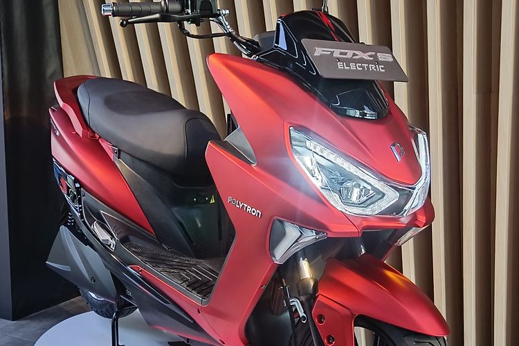 Motor Listrik Polytron Fox S Ini Mirip Yamaha NMax, Harga Cuma Rp 9 Jutaan