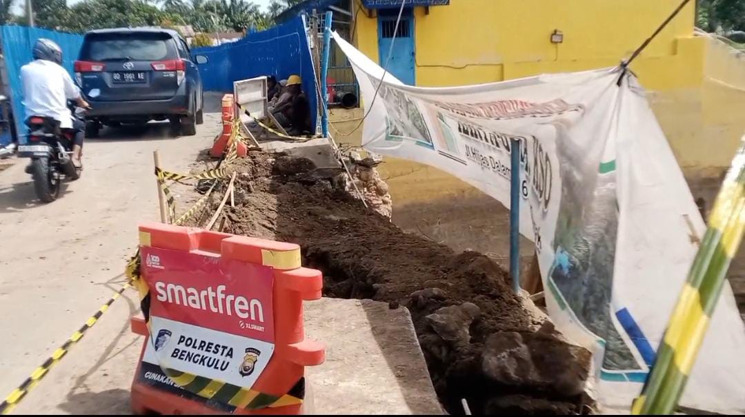 Sempat Amblas, Jalan Alternatif Tanjung Agung Kembali Normal, BWSS Pastikan Akses Terbuka