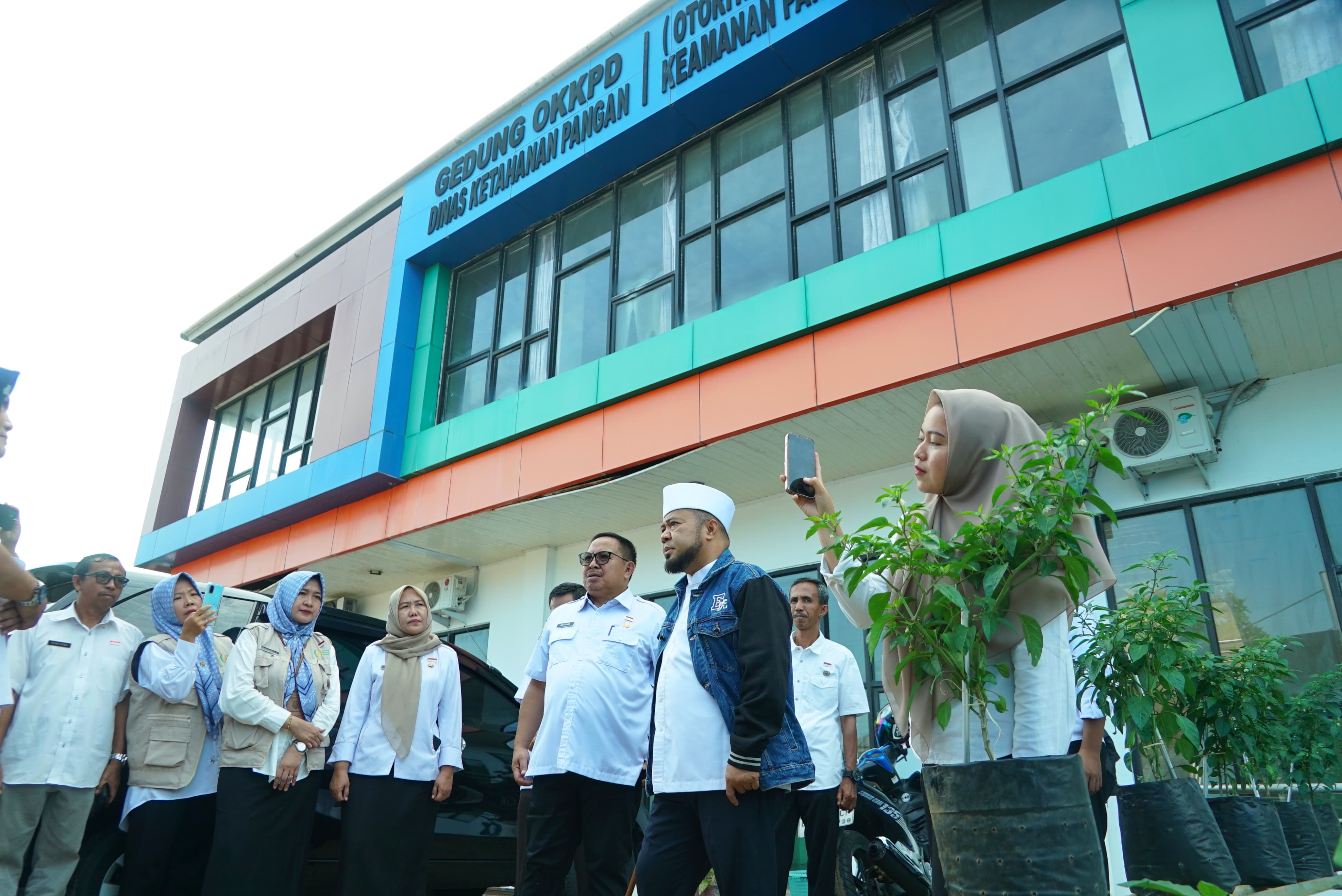 Sidak ke Dinas Ketahanan Pangan, Gubernur Bengkulu Soroti Ketiadaan Lahan dan Minimnya Anggaran Cadangan Beras