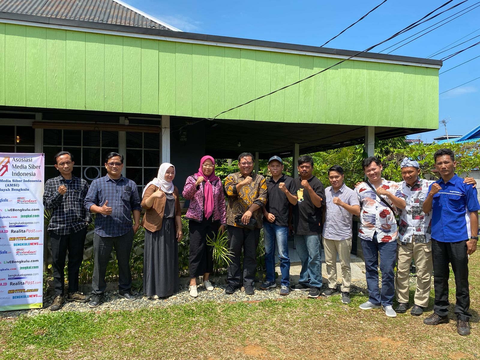 Ketua Bawaslu Provinsi Bengkulu Sambangi Markas AMSI Bengkulu, Siap Berkolaborasi Sukseskan Pemilu 2024