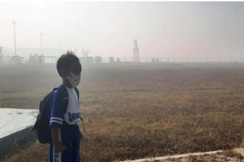 Kabut asap menguatkan ancaman ISPA