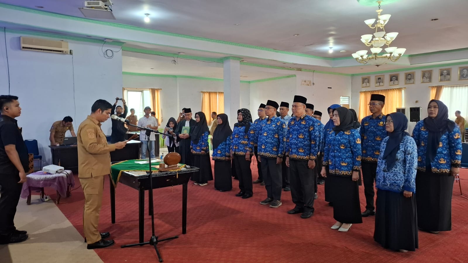 Pemkab Rejang Lebong Gelar Mutasi Perdana, 19 Kepala Sekolah Resmi Dirotasi