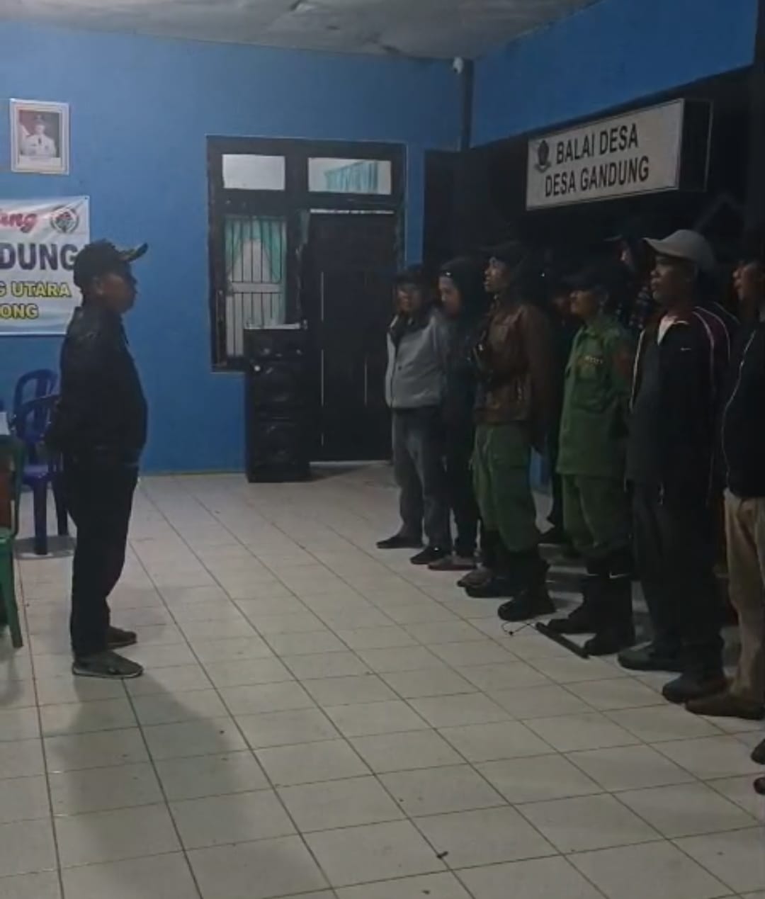 Perangi Miras dan Kejahatan Malam, Pemdes Gandung Libatkan Linmas dan Warga untuk Ronda Keliling Desa