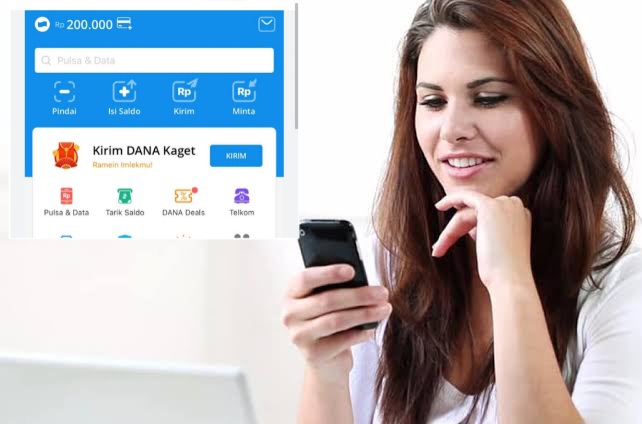 Wow.. Dalam Sekejap Saldo Gratis Rp200.000 Masuk Ke e-Wallet DANA, Tugasnya Membaca Doang Kok!