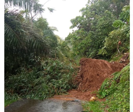 4  Titik Wilayah Bengkulu Utara Terendam Banjir dan Longsor 