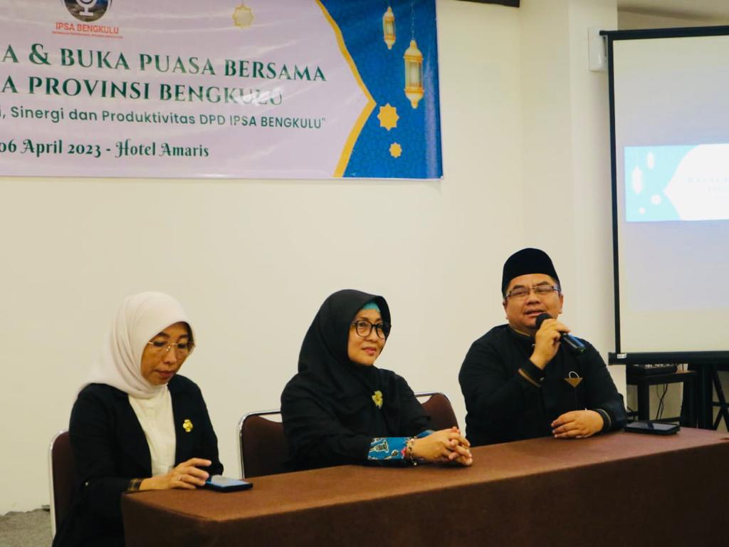 Hadiri Raker IPSA Bengkulu, Kadis Kominfotik Sebut Pengembangan Kompetensi Public Speaking Diperlukan 