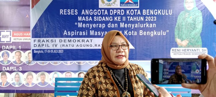 Reses Reni Heryanti, Aspirasi Masyarakat Belum Diakomodir Pemkot Bengkulu
