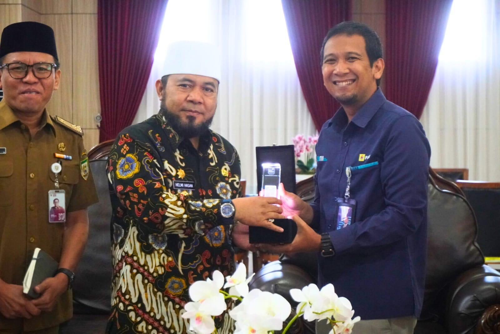 PLN UP3 Bengkulu Audiensi dengan Gubernur, Tingkatkan Keandalan Listrik di Bengkulu