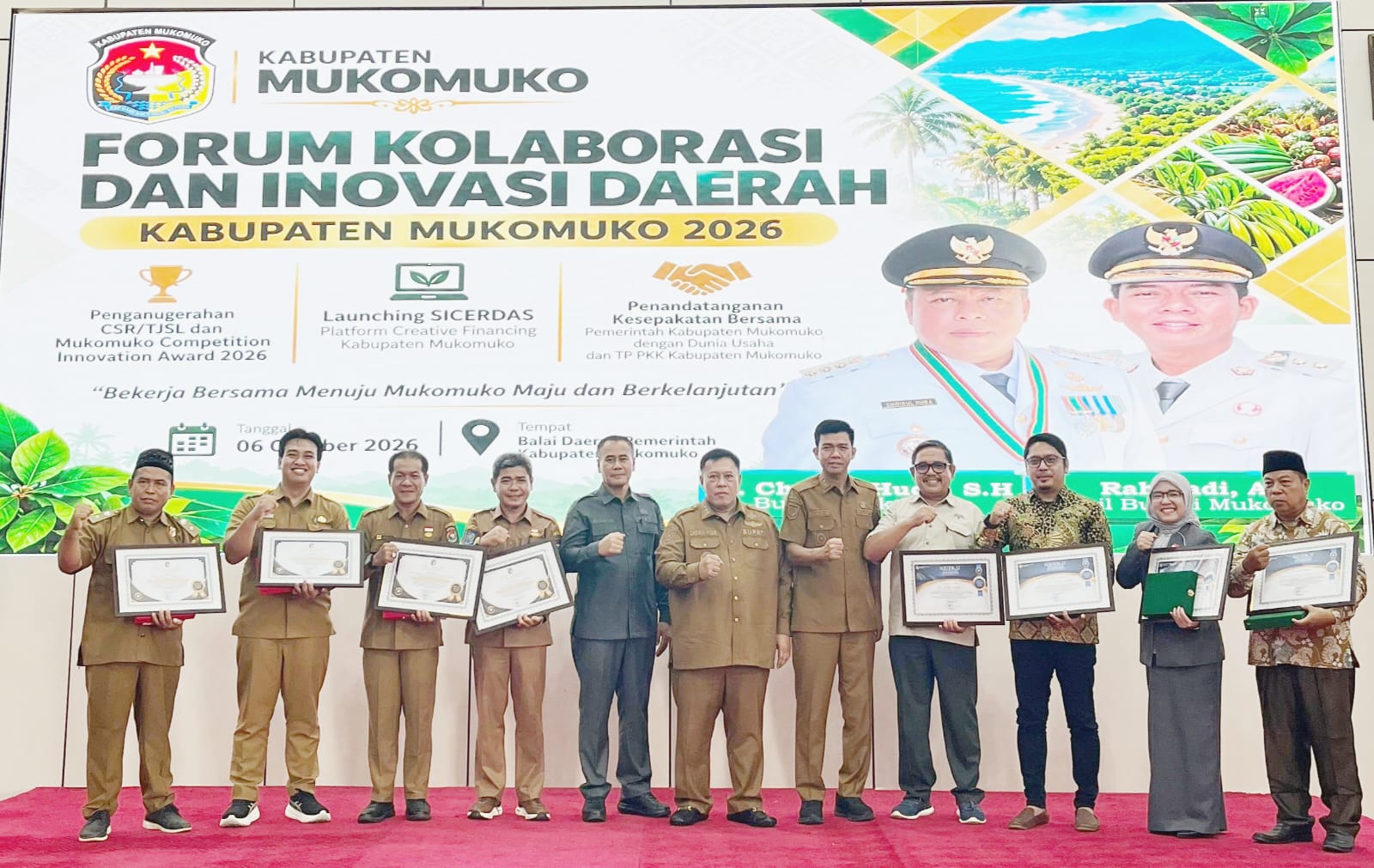 Si Cerdas, Aplikasi CSR Pemkab Mukomuko untuk Transparansi