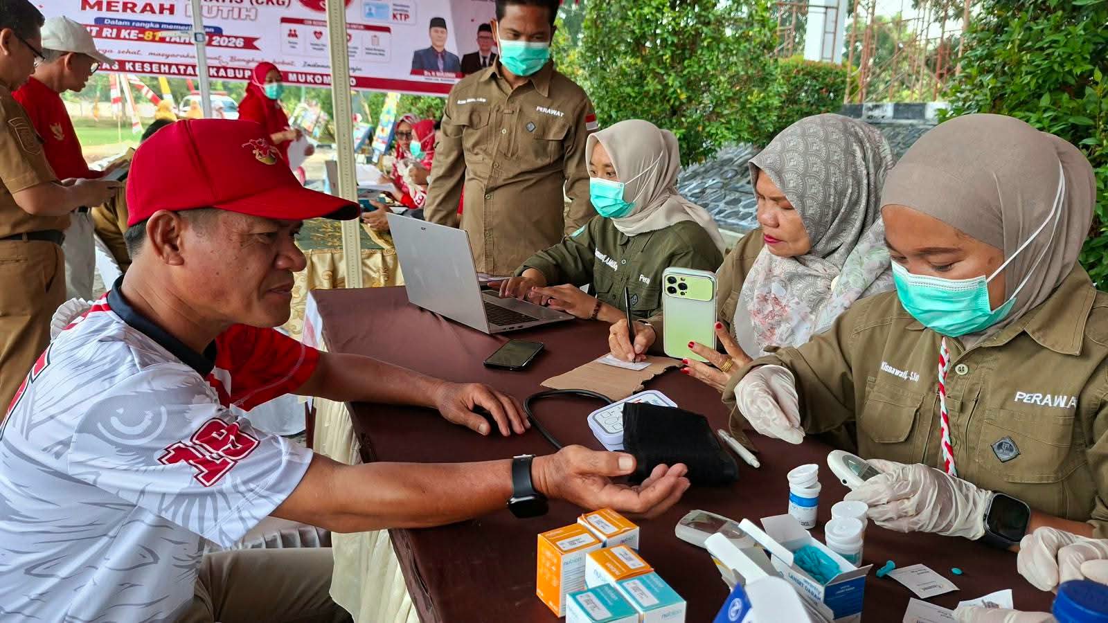 Puluhan Ribu Warga Mukomuko Belum Manfaatkan Cek Kesehatan Gratis