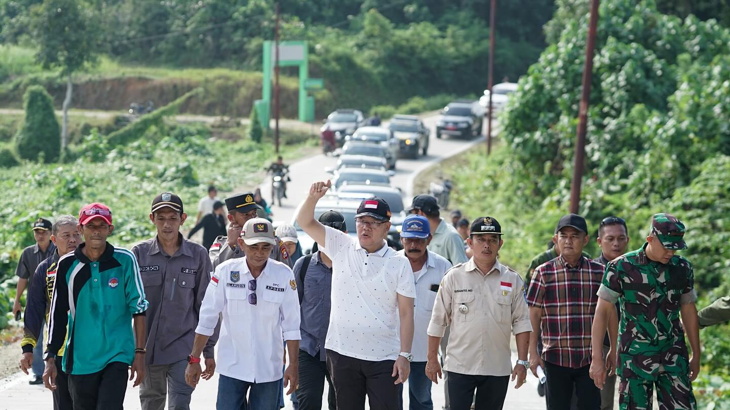 Gubernur Rohidin Mersyah Kunjungan Proyek Strategis Nasional (PSN) di Pulau Enggano 