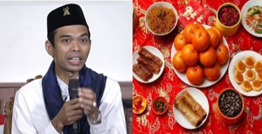 Bagaimana Hukum Menerima dan Memakan Hidangan Imlek? Ustaz Abdul Somad Tegaskan Ini