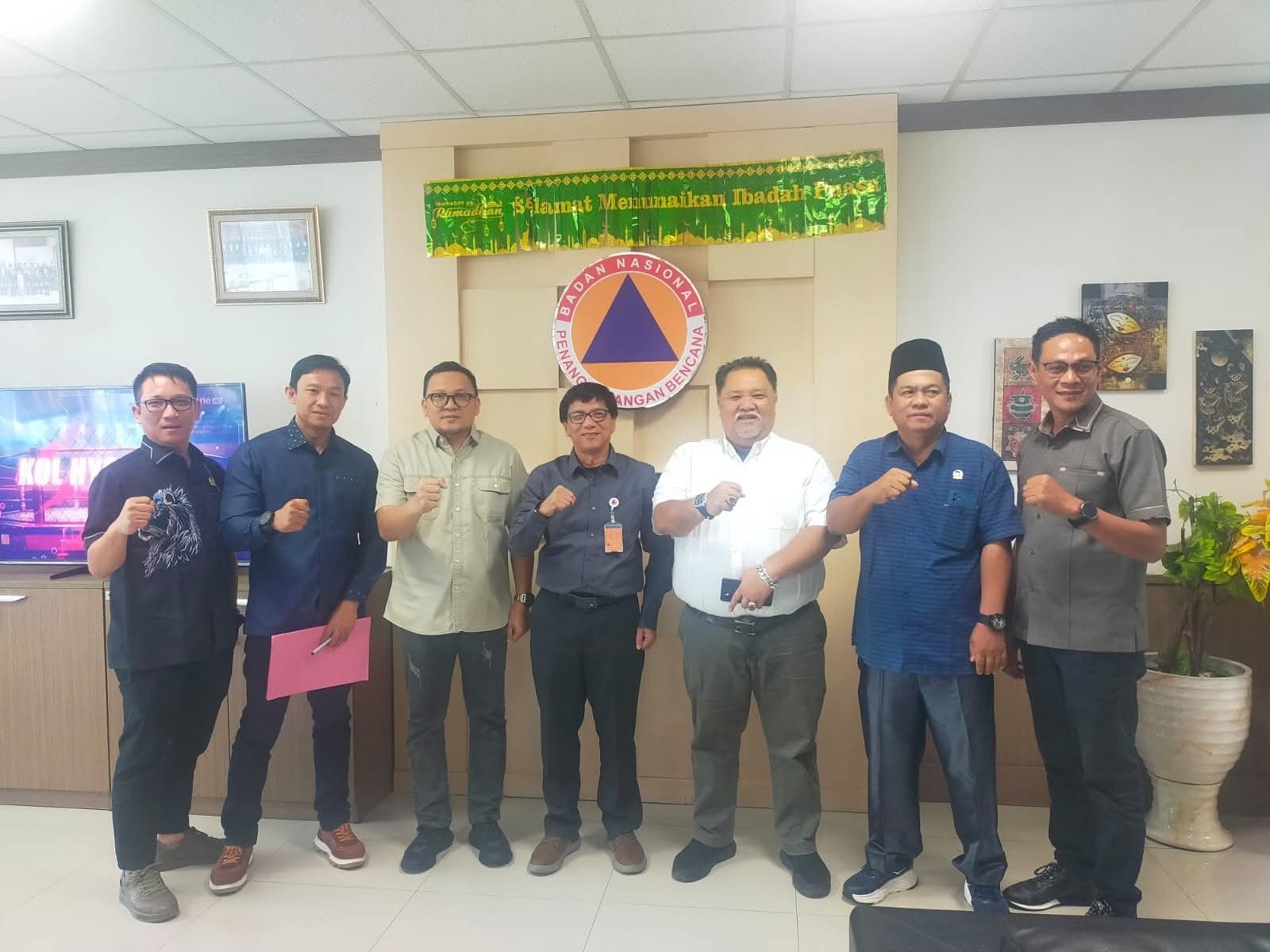 Bupati Rifai Tajudin Jemput Dana Hibah ke BNPB, Perkuat Program Pascabencana