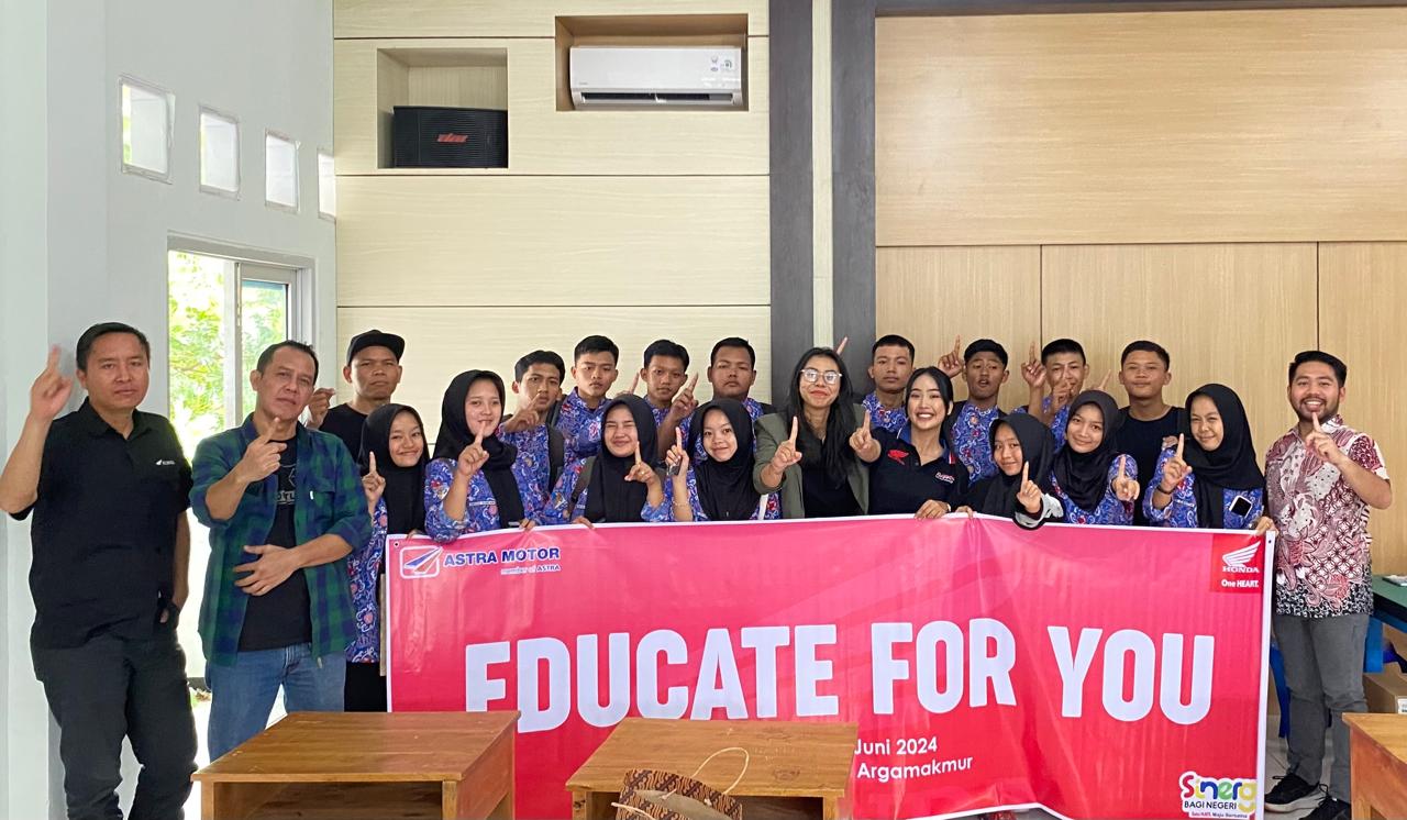 Astra Motor Bengkulu Mengadakan Program Educate For You di SMKN 2 Bengkulu Utara