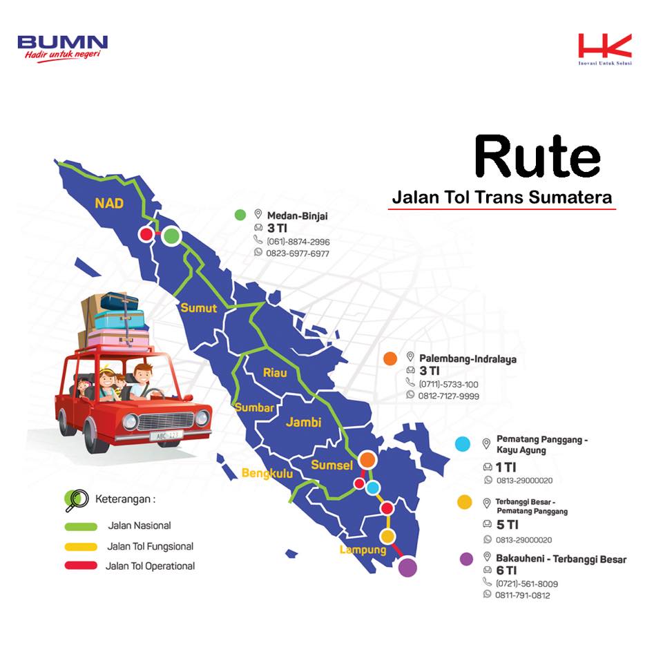 9 Jalan Tol Trans Sumatera 596 Km Siap Dilintasi Pemudik Lebaran 2023 ...