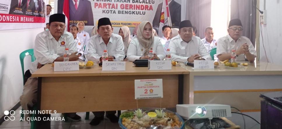 Gerindra Mulai Buka Penjaringan Walikota dan Wakil, Peluang Besar untu Kader dan Non Kader 