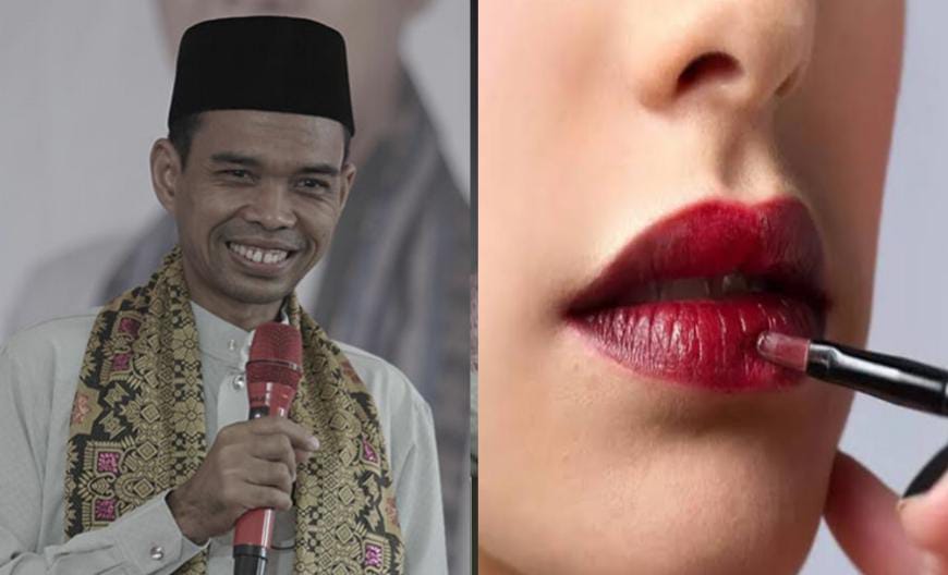 Benarkah Menggunakan Lipstik Bisa Membatalkan Puasa, Simak Penjelasan Ustaz Abdul Somad Berikut