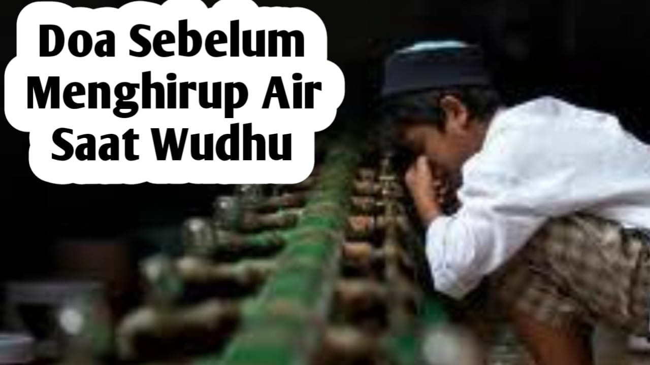 Sebelum Hirup Air ke Dalam Hidung saat Wudhu, Baca Doa Berikut Ini