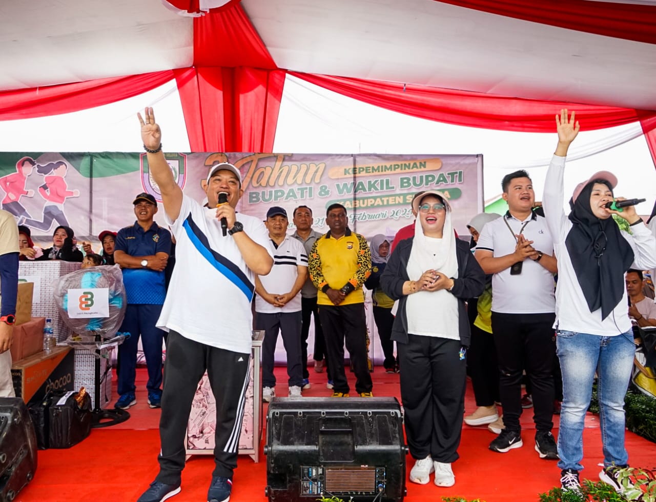 DPD Terpilih Destita Khairilisani Ikuti  Jalan Santai Pesta Rakyat Seluma
