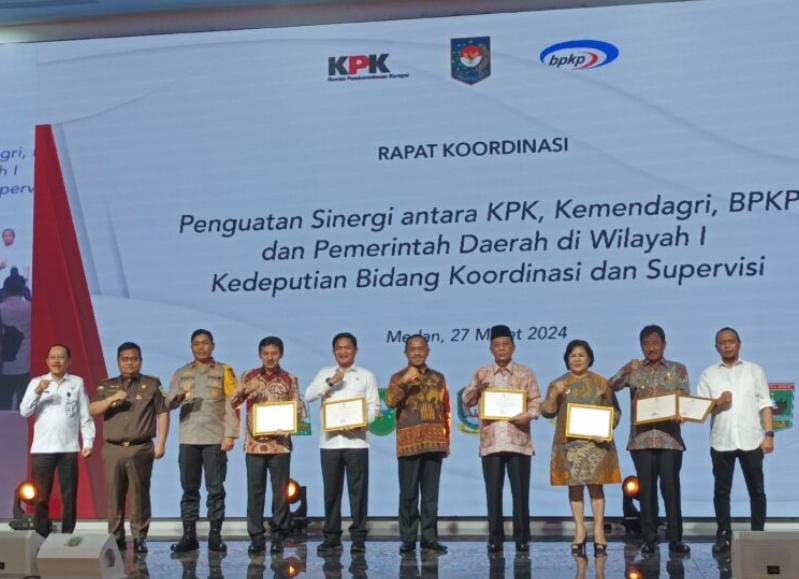 KPK RI Beri Penghargaan Lagi ke Pemkot Bengkulu, Ini Kategorinya