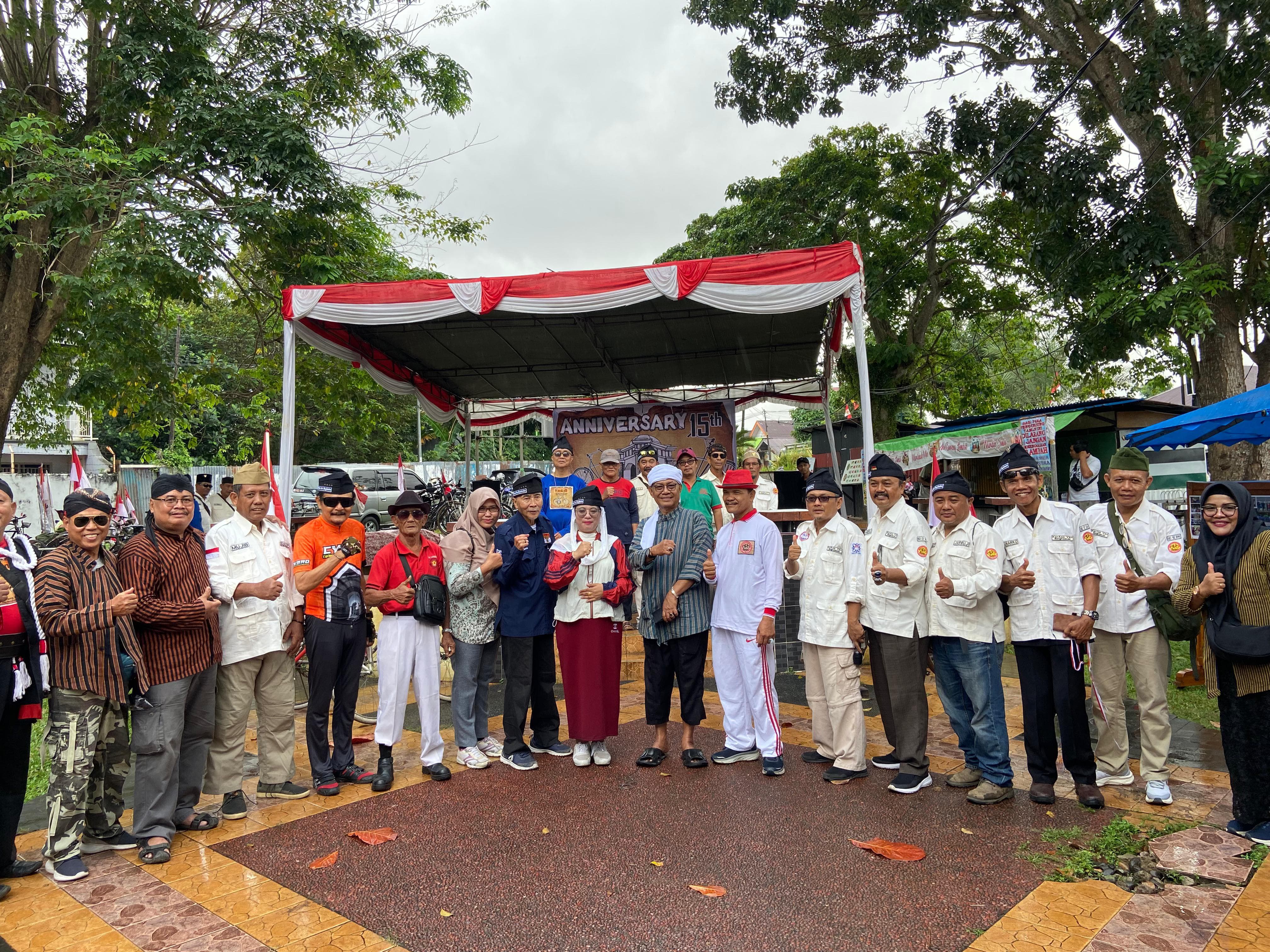 Komunitas Kerano Rayakan HUT ke-15, Senator Destita Apresiasi Semangat Lestarikan Sepeda Ontel