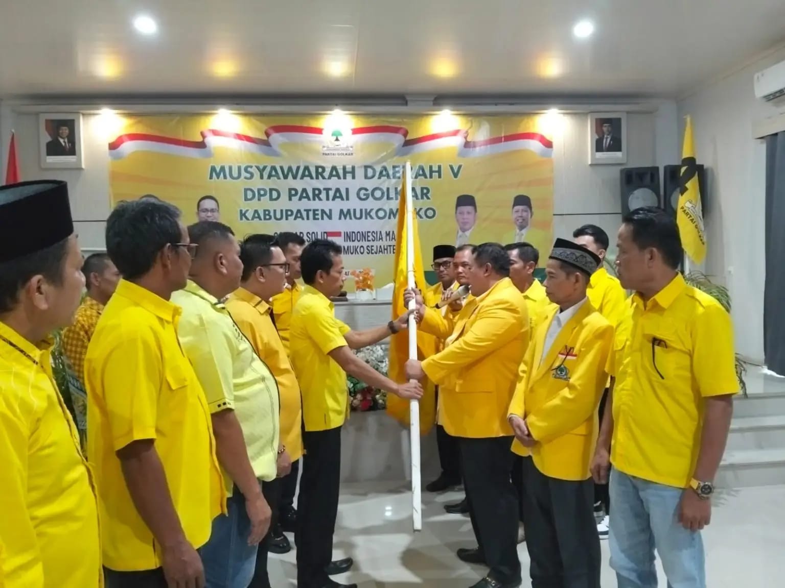 Choirul Huda Kembali Nakhodai Golkar Mukomuko 2026–2031