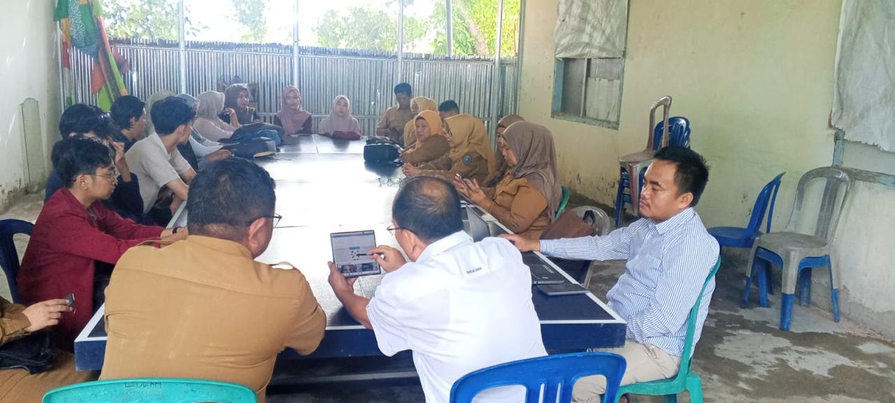 Gandeng Mahasiswa UMB, Kelurahan Pematang Gubernur Targetkan Pelayanan Digital Mandiri