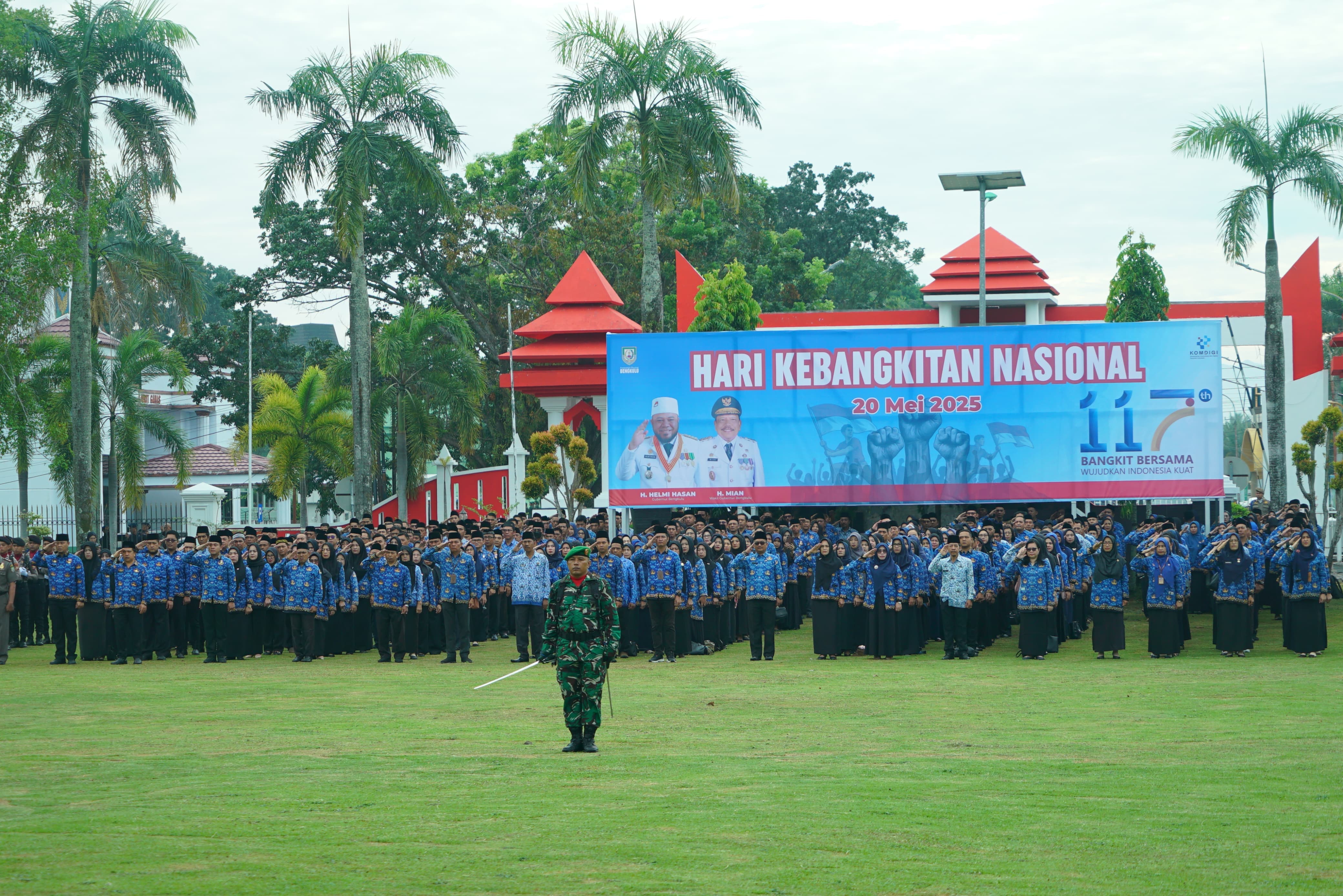Peringati Harkitnas, Pemprov Bengkulu Tegaskan Komitmen Jalankan Program MBG