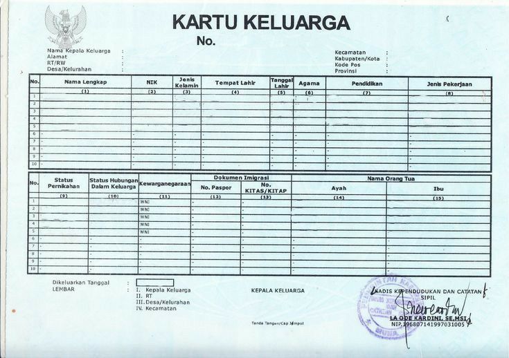 Catat! Cek Cara Melihat dan Download Kartu Keluarga Online 