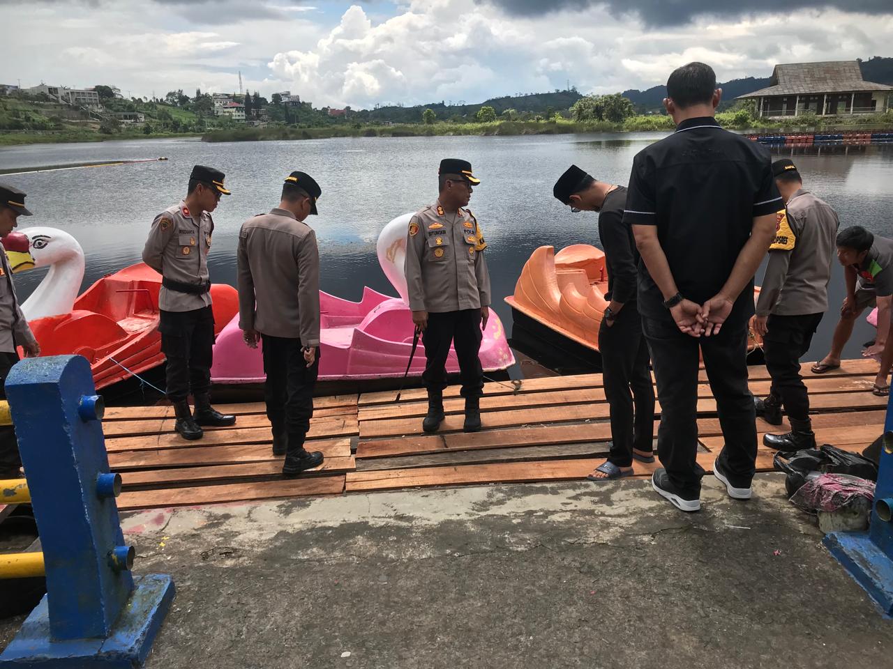 Kapolres Rejang Lebong Pantau Arus Mudik dan Objek Wisata, Lalu Lintas Masih Lancar