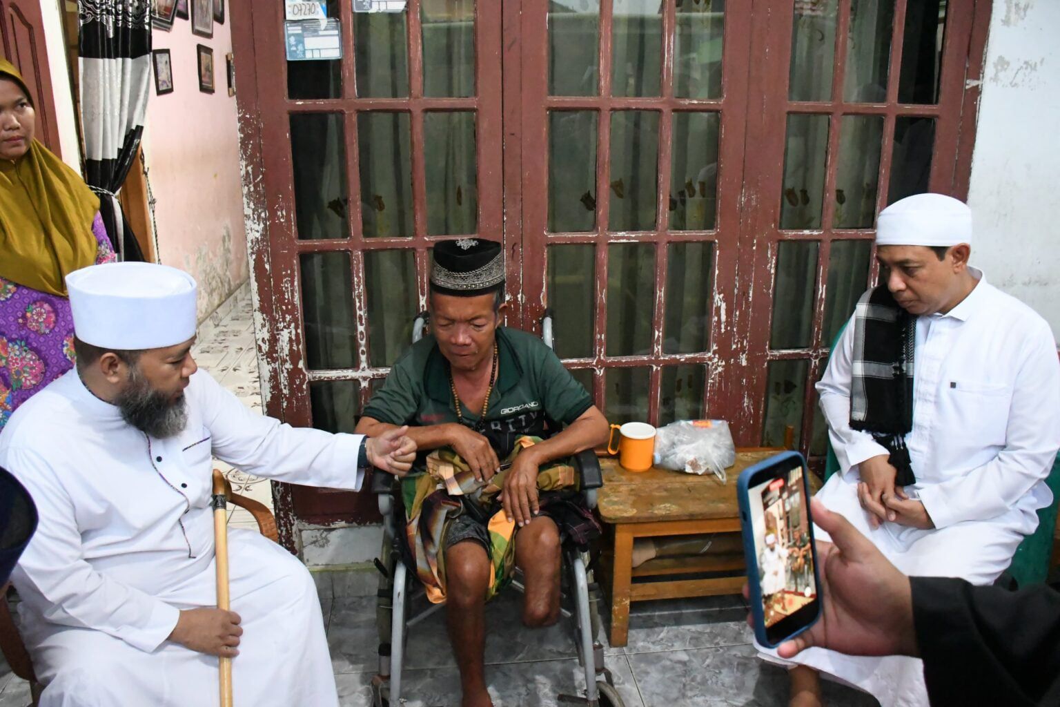 Air Mata Ansuri Pecah, Saat Empat Pemimpin Bengkulu Sambangi Rumahnya 
