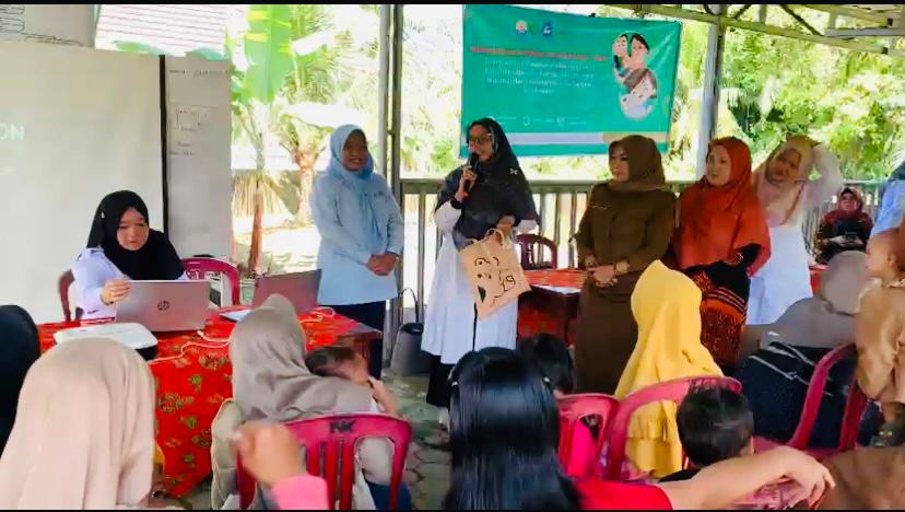 Tekan Angka Stunting, Tim PkM UMB Sasar Ibu dan Balita Desa Nakau dengan Pendampingan Intensif dan Demo PMT