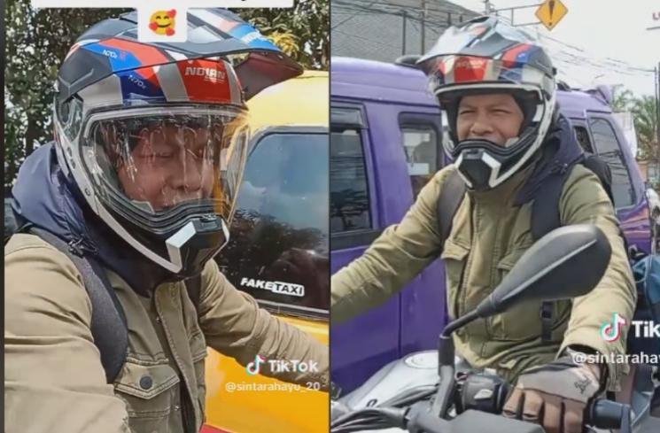 Kata Ariel Noah Mudik Naik Motor Ketemu Warga: Panas Ya