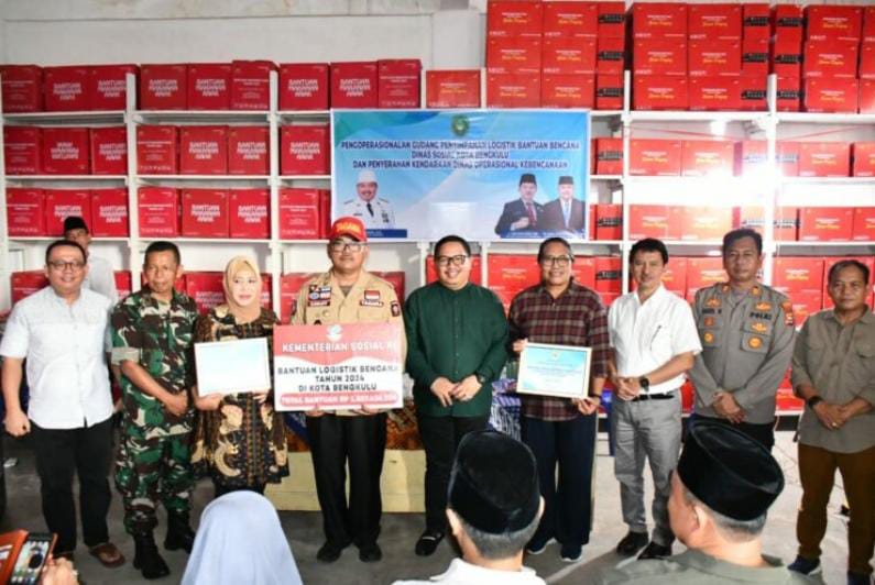 Kucuran Dana Pusat Rp1,5 M untuk Gudang Logistik Kebencanaan Pemkot Bengkulu