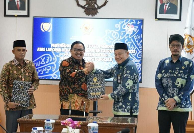 Kota Bengkulu 'Double Hattrick' Raih WTP dari BPK