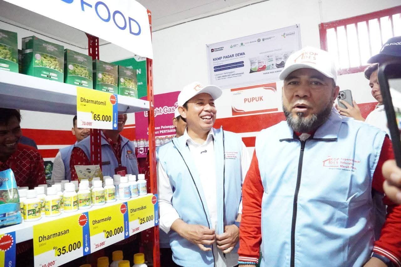 Dilaunching Serentak Se-Indonesia, Koperasi Merah Putih Pagar Dewa Jadi Percontohan dengan Modal Rp 5 Miliar