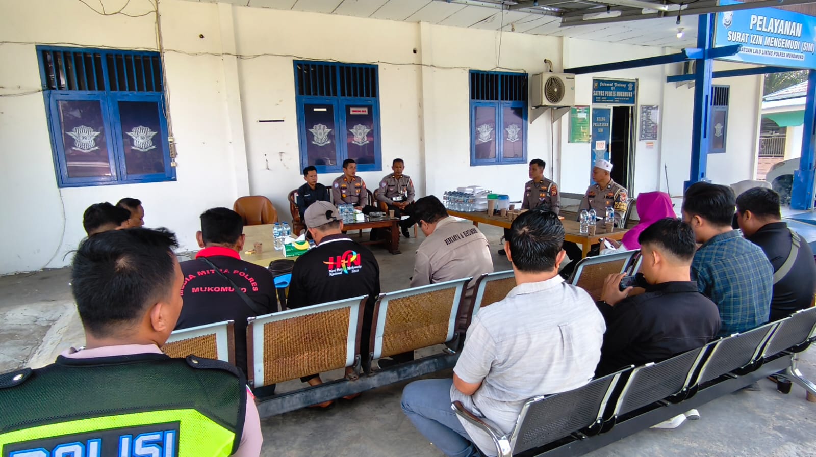 Satlantas Polres Mukomuko dan PWI Perkuat Sinergi Tekan Angka Kecelakaan