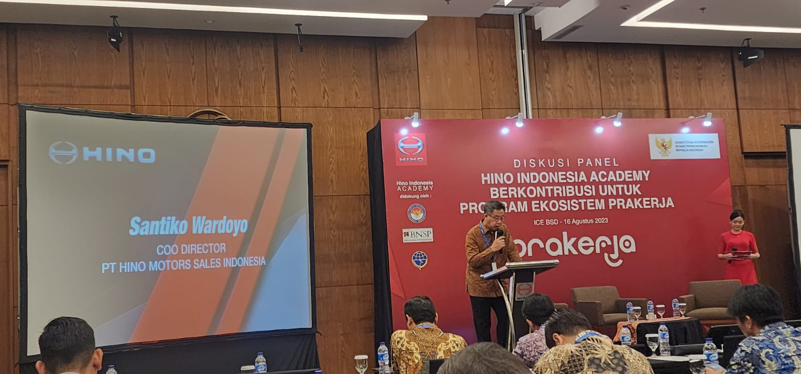 Berikan Pelatihan Mengemudi Truk dan Bus, Hino Indonesia Academy Berkontribusi Dukung Program Ekosistem Praker